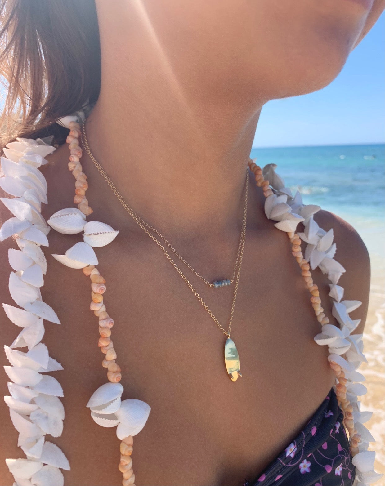 Kailani Surfboard necklace – [ki-ele]